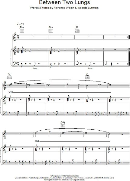 open zoom image for Between Two Lungs - Piano/Vocal/Guitar, New, Main