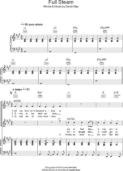 open zoom image for Full Steam - Piano/Vocal/Guitar, New, Main