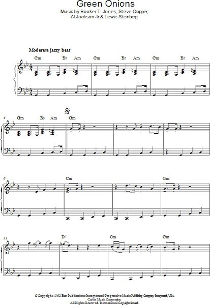 open zoom image for Green Onions - Piano Solo, New, Main