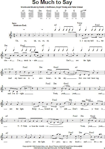 open zoom image for So Much To Say - Easy Guitar, New, Main