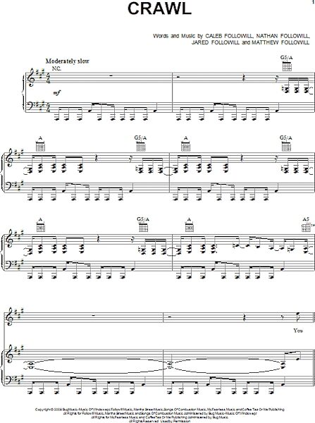 open zoom image for Crawl - Piano/Vocal/Guitar, New, Main