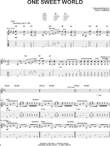 open zoom image for One Sweet World - Easy Guitar, New, Main