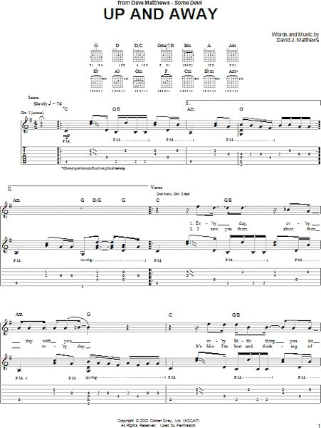 open zoom image for Up and Away - Guitar TAB, New, Main