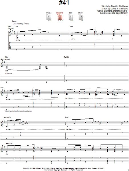 open zoom image for #41 - Guitar TAB, New, Main