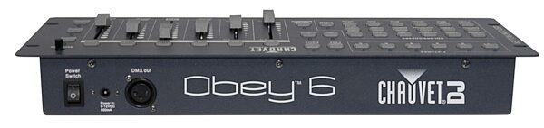 open zoom image for Chauvet DJ Obey 6 Lighting Controller, New, Back