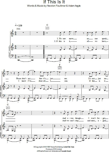 open zoom image for If This Is It - Piano/Vocal/Guitar, New, Main