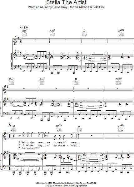 open zoom image for Stella The Artist - Piano/Vocal/Guitar, New, Main