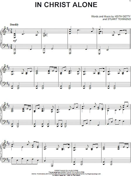 open zoom image for In Christ Alone - Piano Solo, New, Main