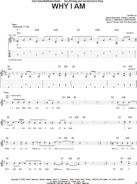 open zoom image for Why I Am - Guitar TAB, New, Main