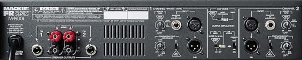 open zoom image for Mackie M1400i FR-Series High-Current Professional Power Amplifier, Rear