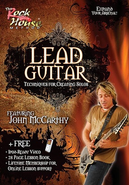 open zoom image for Rock House Method Lead Guitar Techniques for Creating Solos Video, Main