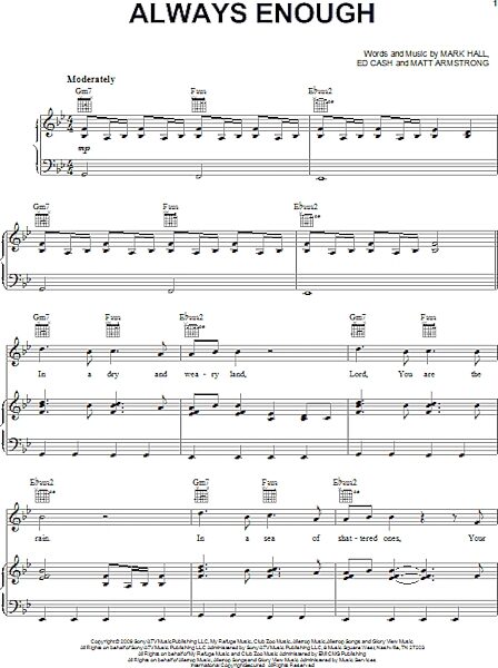 open zoom image for Always Enough - Piano/Vocal/Guitar, New, Main