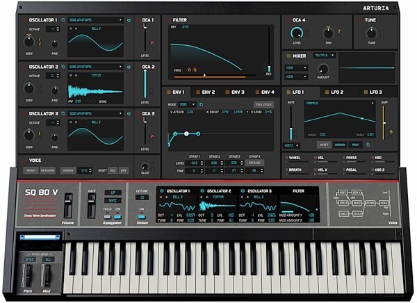 open zoom image for Arturia SQ80 V Software Instrument, Digital Download, Action Position Back