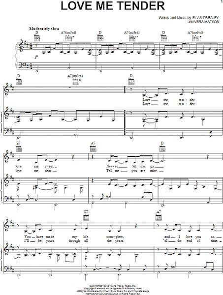 open zoom image for Love Me Tender - Piano/Vocal/Guitar, New, Main