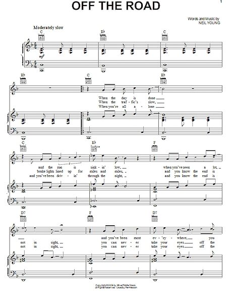 open zoom image for Off The Road - Piano/Vocal/Guitar, New, Main