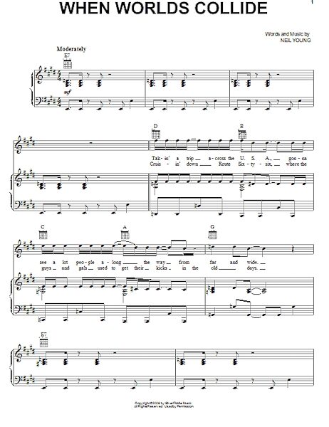 open zoom image for When Worlds Collide - Piano/Vocal/Guitar, New, Main