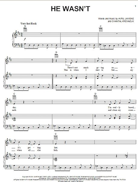 open zoom image for He Wasn't - Piano/Vocal/Guitar, New, Main