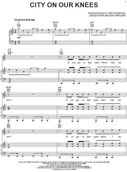 open zoom image for City On Our Knees - Piano/Vocal/Guitar, New, Main