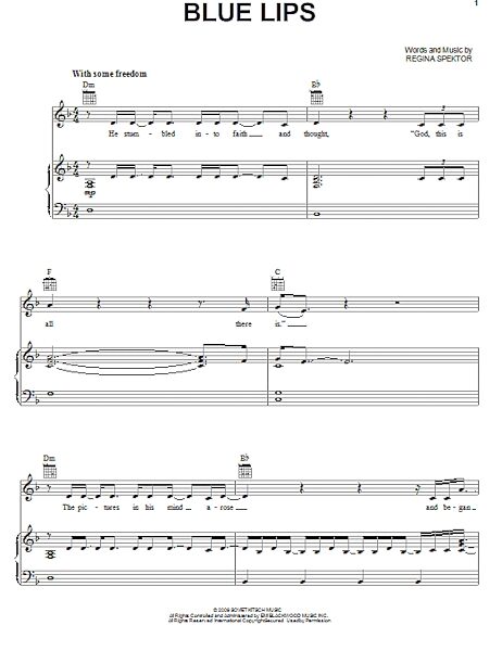 open zoom image for Blue Lips - Piano/Vocal/Guitar, New, Main