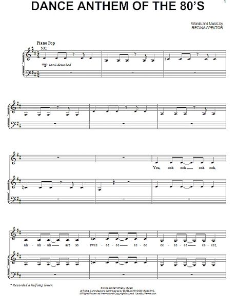 open zoom image for Dance Anthem Of The 80's - Piano/Vocal/Guitar, New, Main