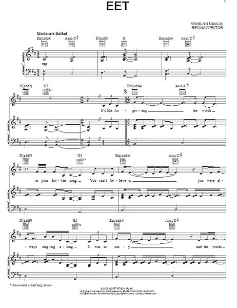 open zoom image for Eet - Piano/Vocal/Guitar, New, Main