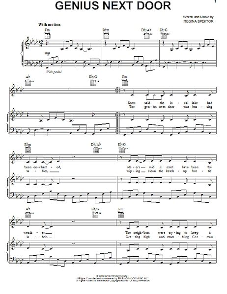 open zoom image for Genius Next Door - Piano/Vocal/Guitar, New, Main