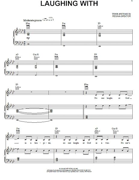 open zoom image for Laughing With - Piano/Vocal/Guitar, New, Main