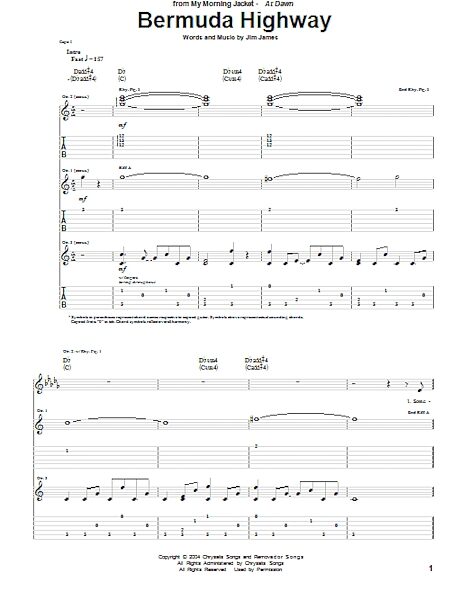 open zoom image for Bermuda Highway - Guitar TAB, New, Main