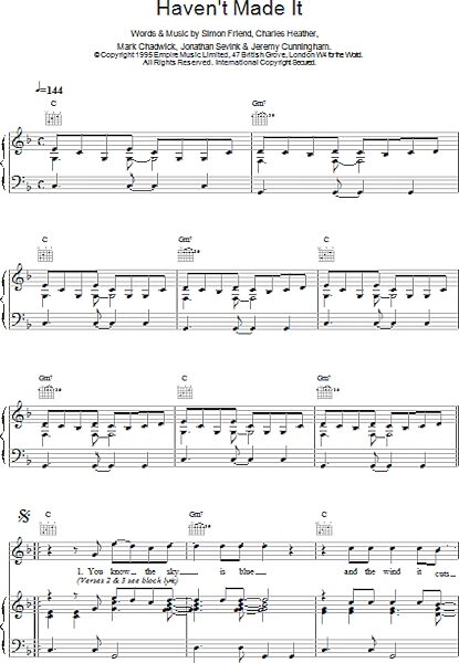 open zoom image for Haven't Made It - Piano/Vocal/Guitar, New, Main