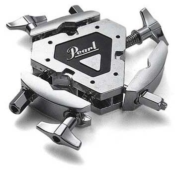 open zoom image for Pearl AX38 Adjustable 3-Hole Adapter Clamp, Main