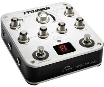 open zoom image for Fishman Aura Spectrum DI Acoustic Pedal, New, Angle