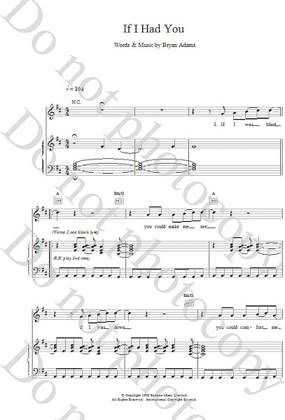 open zoom image for If I Had You - Piano/Vocal/Guitar, New, Main