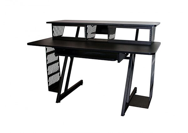 open zoom image for On-Stage WS7700 Large Studio Workstation, Black, WS7700B, Action Position Back