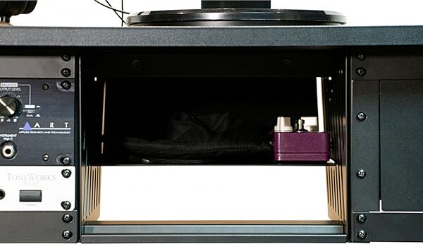 open zoom image for On-Stage WS7700 Large Studio Workstation, Black, WS7700B, Action Position Back