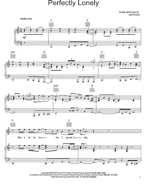open zoom image for Perfectly Lonely - Piano/Vocal/Guitar, New, Main
