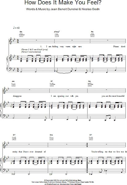 open zoom image for How Does It Make You Feel? - Piano/Vocal/Guitar, New, Main
