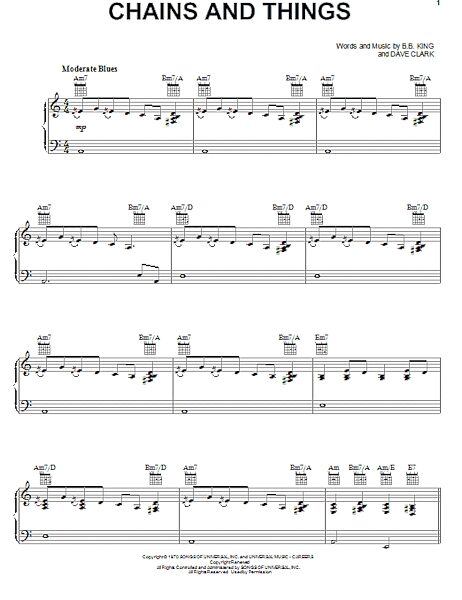 open zoom image for Chains And Things - Piano/Vocal/Guitar, New, Main