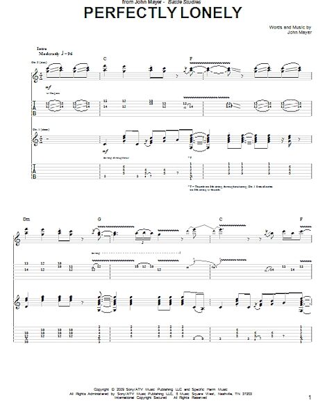 open zoom image for Perfectly Lonely - Guitar TAB, New, Main