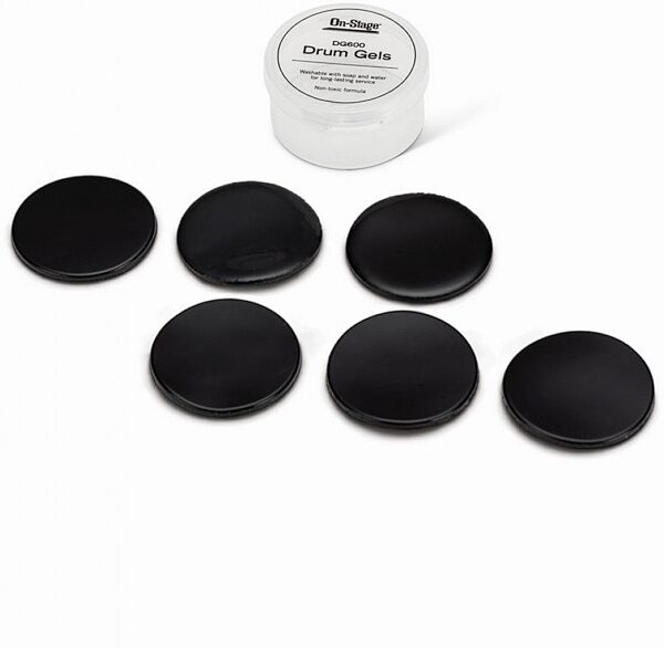 open zoom image for On-Stage DG600 Drum Gels, New, Action Position Back