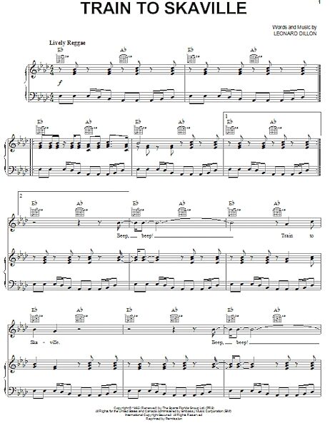 open zoom image for Train To Skaville - Piano/Vocal/Guitar, New, Main