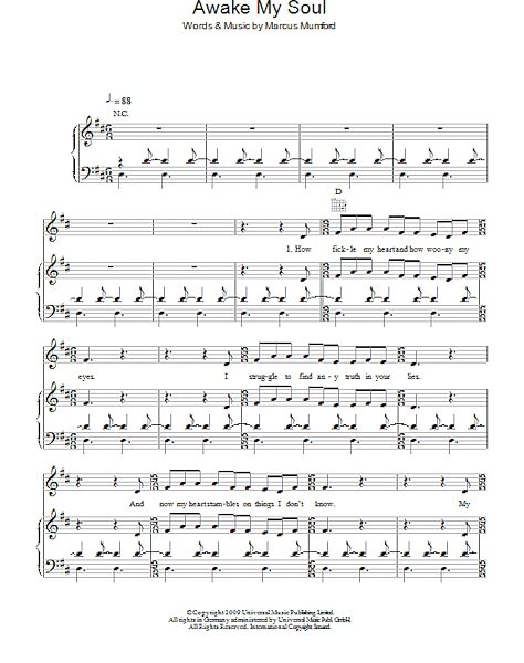 open zoom image for Awake My Soul - Piano/Vocal/Guitar, New, Main