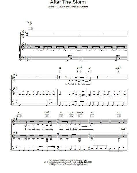 open zoom image for After The Storm - Piano/Vocal/Guitar, New, Main