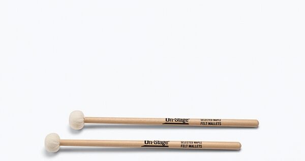 open zoom image for On-Stage WPM200 Felt Tip Mallets, New, Action Position Back