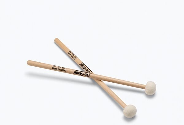 open zoom image for On-Stage WPM200 Felt Tip Mallets, New, Action Position Back