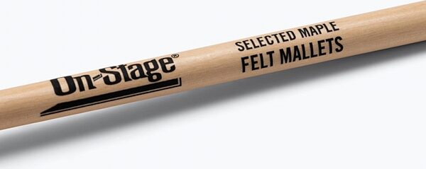 open zoom image for On-Stage WPM200 Felt Tip Mallets, New, Action Position Back