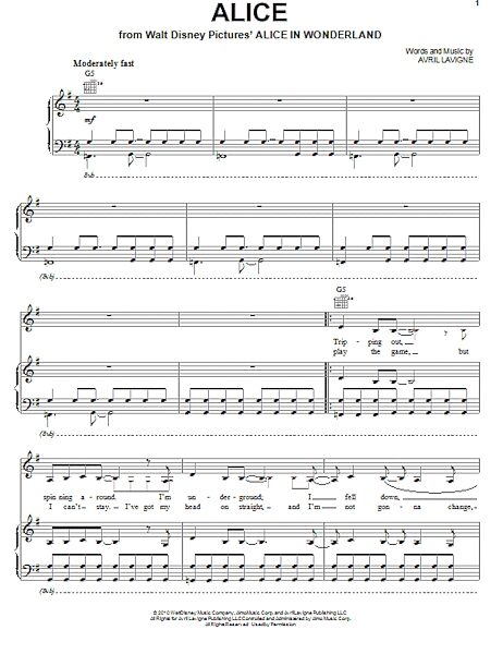 open zoom image for Alice - Piano/Vocal/Guitar, New, Main