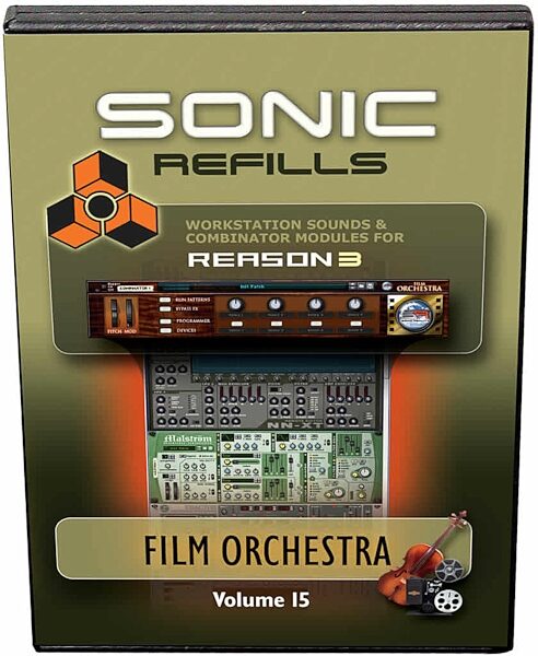 open zoom image for Sonic Reality Volume 15: Film Orchestra Refills for Reason, Main