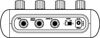 open zoom image for Zoom G2 Guitar Multi-Effects Pedal, Rear