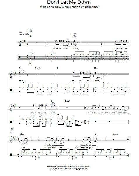 open zoom image for Don't Let Me Down - Fake Book, New, Main