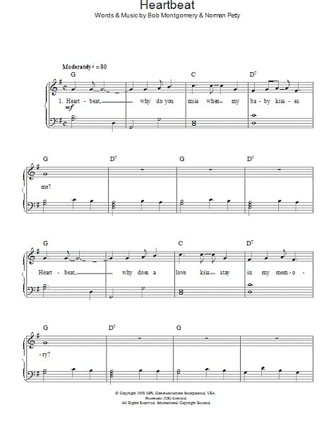 open zoom image for Heartbeat - Easy Piano, New, Main